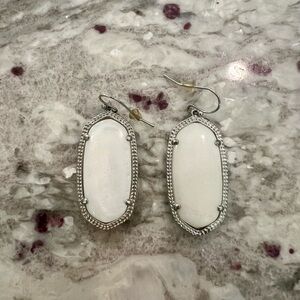 Classic Kendra Scott Earrings Ivory